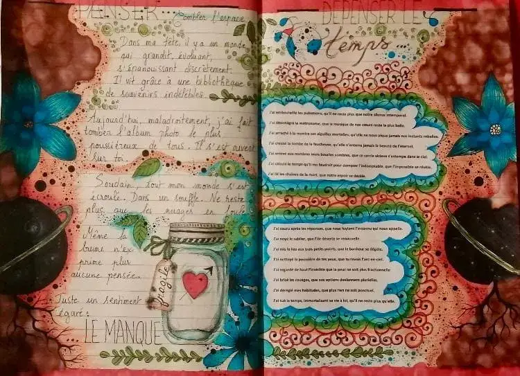 Récit autobiographique illustré
