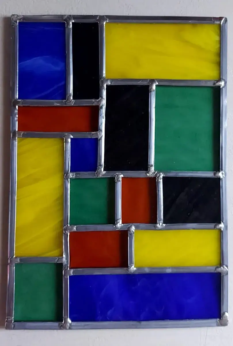 Vitrail style Mondrian 2