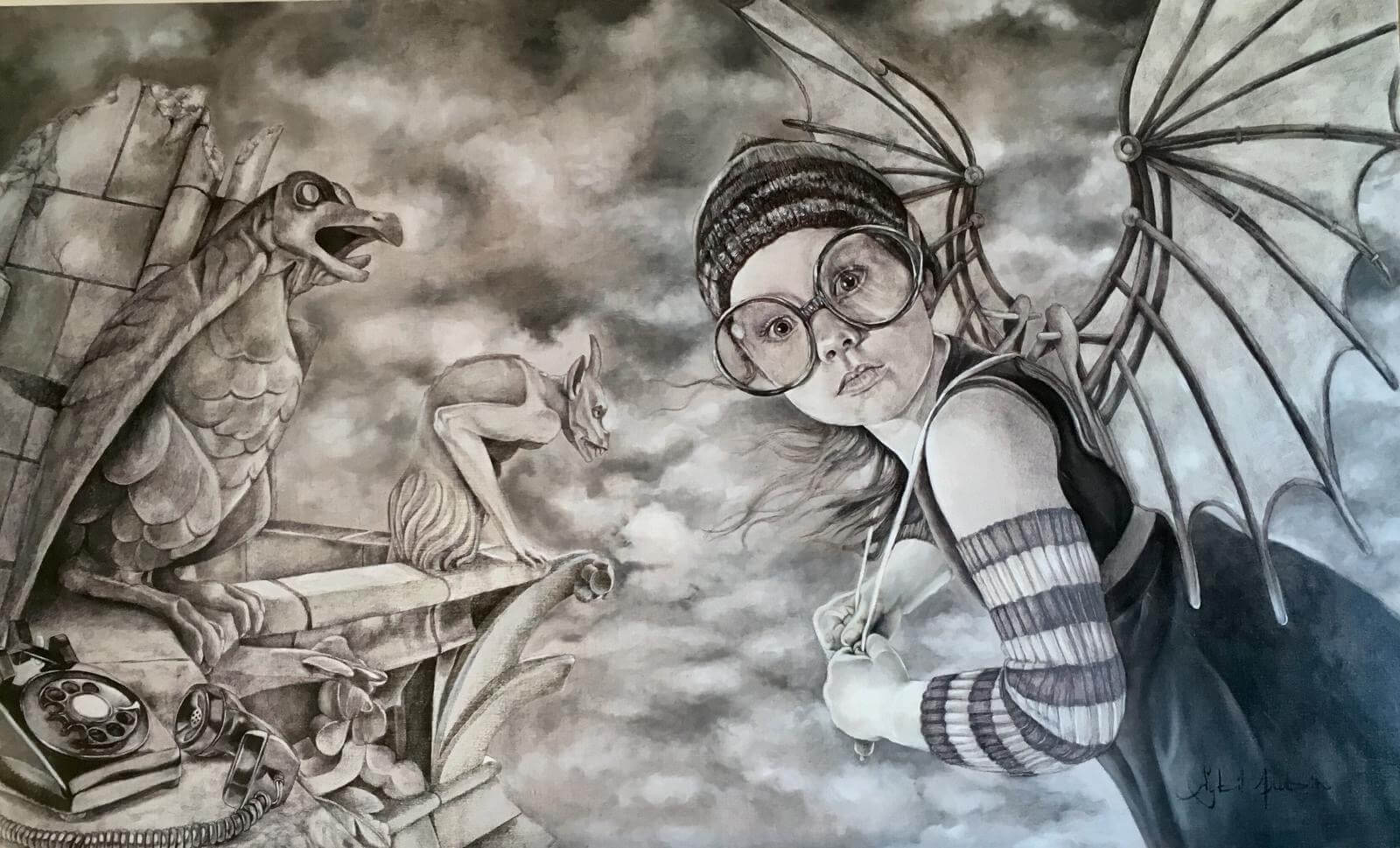 Dessin de Sybil Aubin